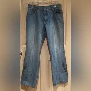 Women’s Harley-Davidson Jeans with Eagle Embroidery Size 6